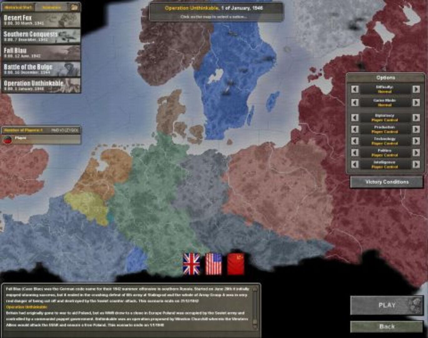 Hearts of Iron III screenshot 1