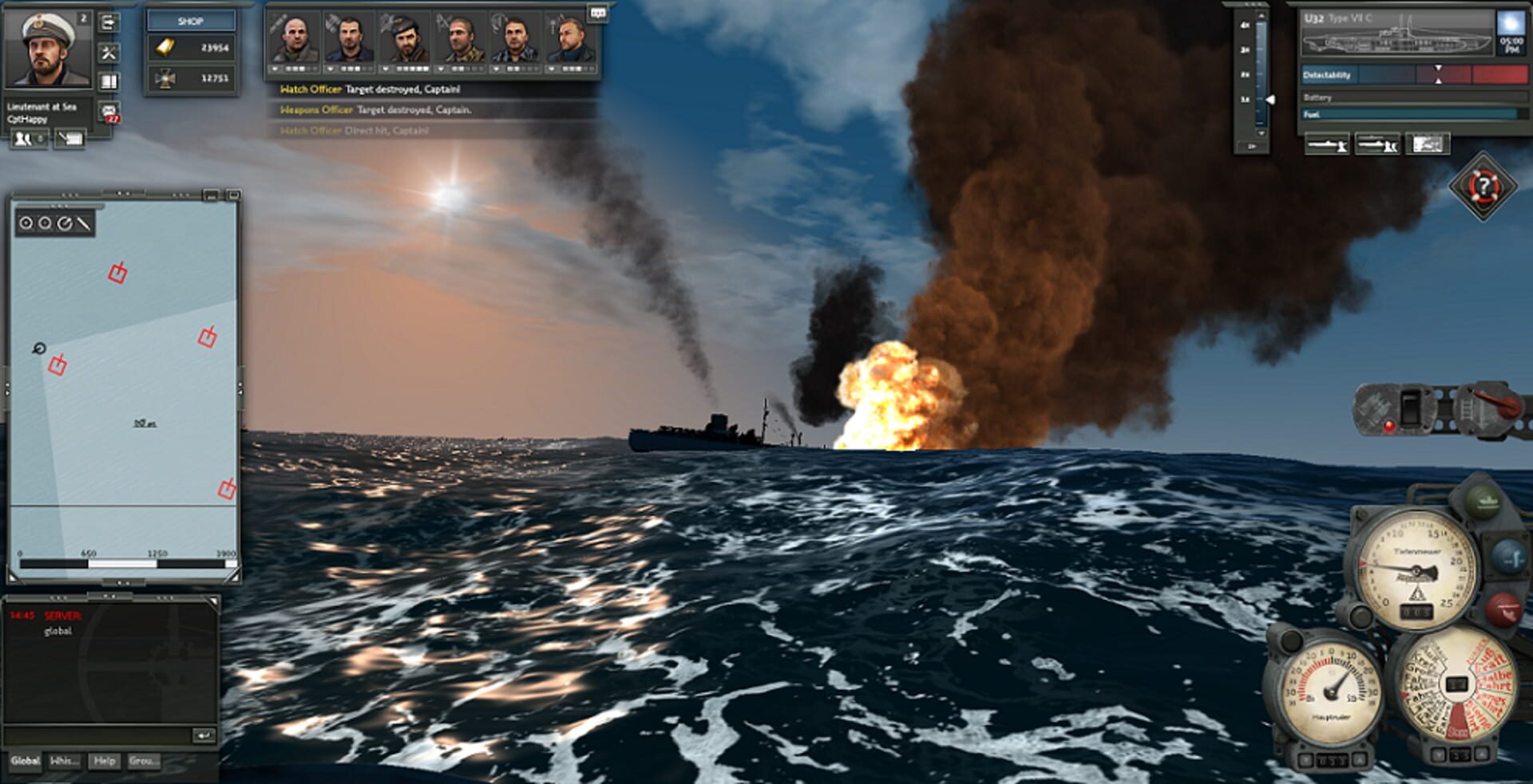 Silent Hunter Online screenshot 1
