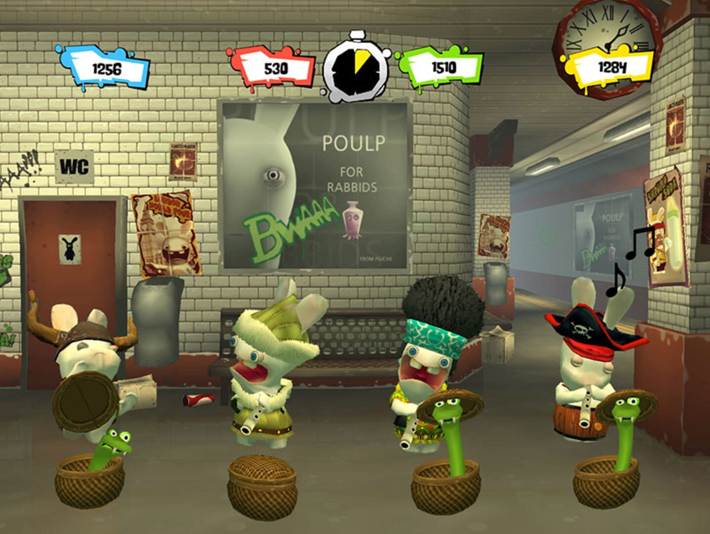 Rayman Raving Rabbids 2 screenshot 2