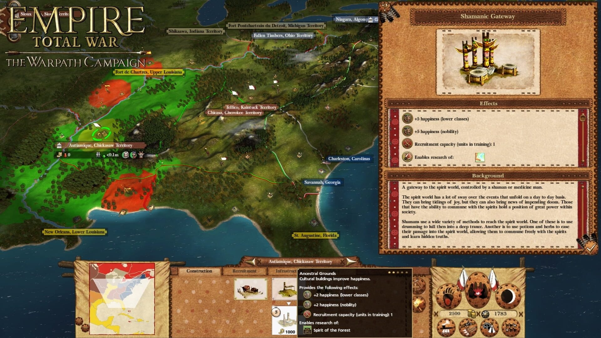 Empire: Total War - The Warpath Campaign screenshot 3