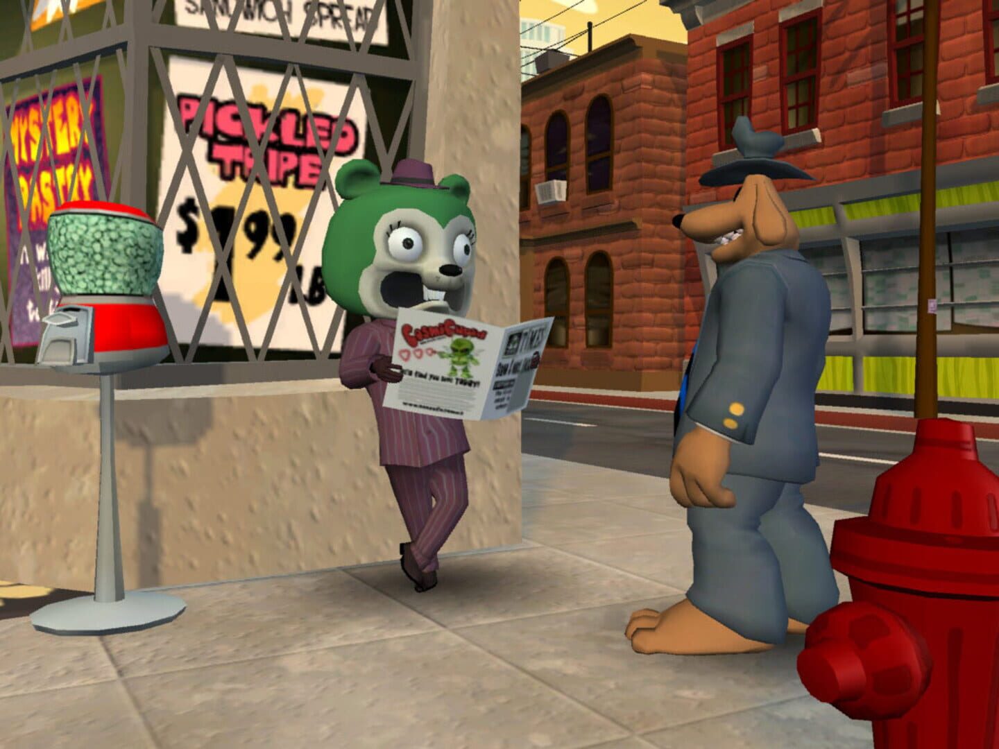 Sam & Max: Save the World - Episode 3: The Mole, the Mob and the Meatball screenshot 1