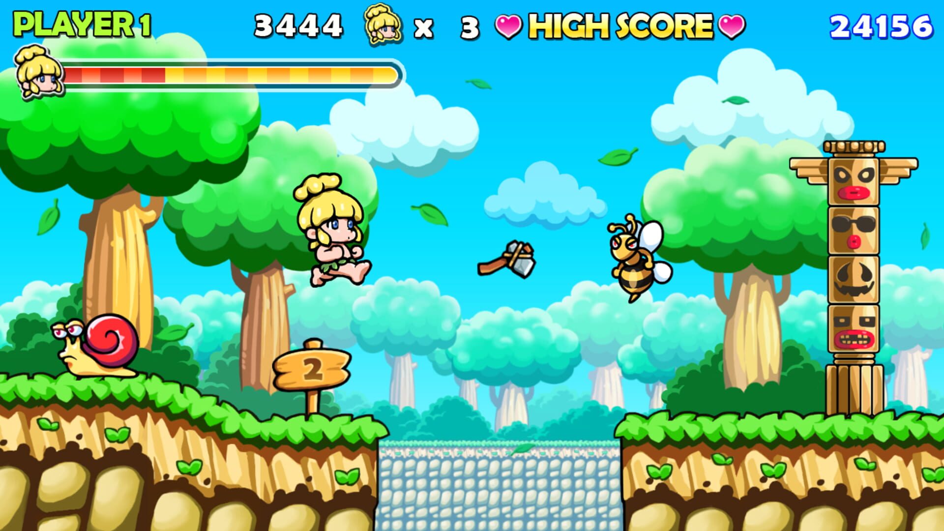Wonder Boy Returns screenshot 3