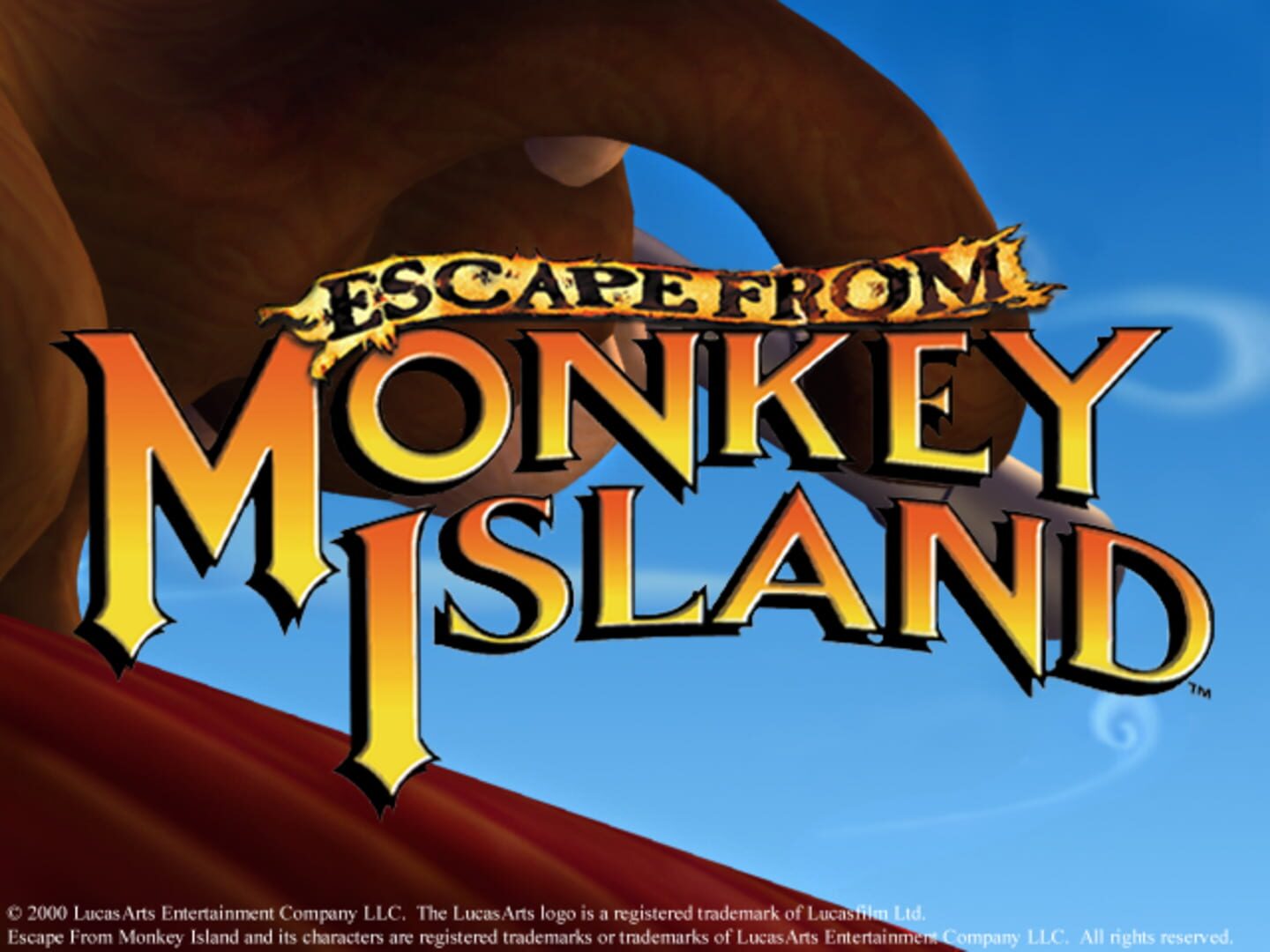 Escape from Monkey Island screenshot 2
