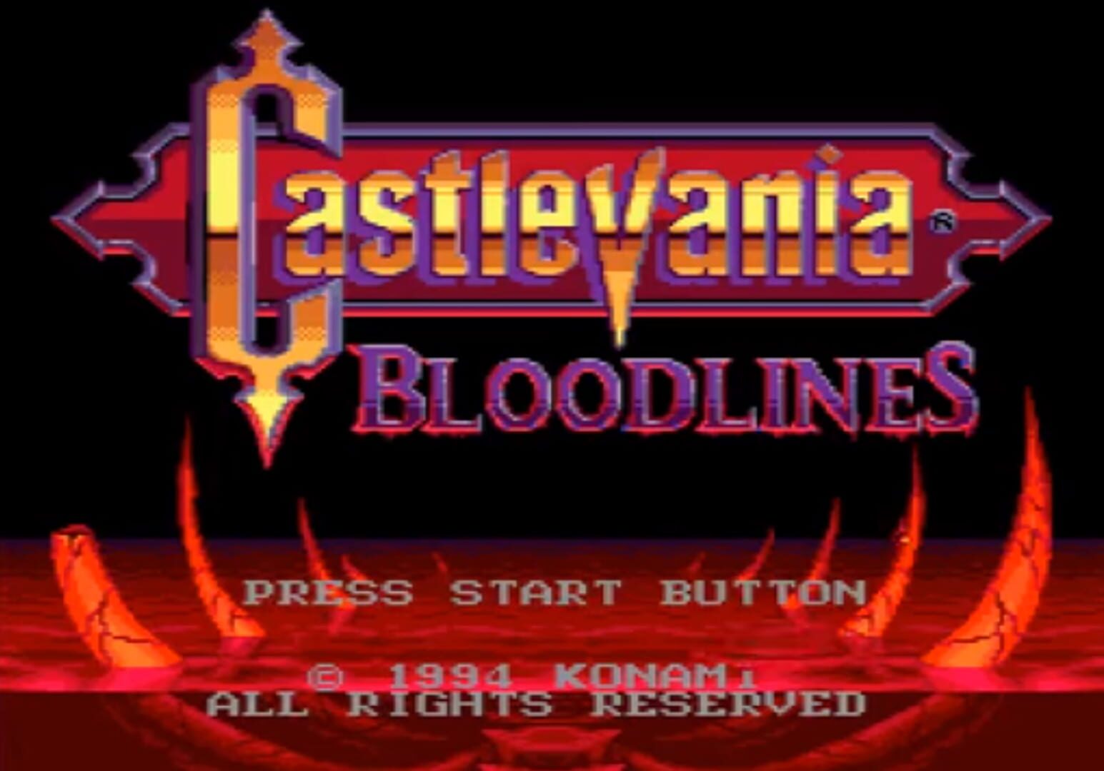 Castlevania: Bloodlines screenshot 1