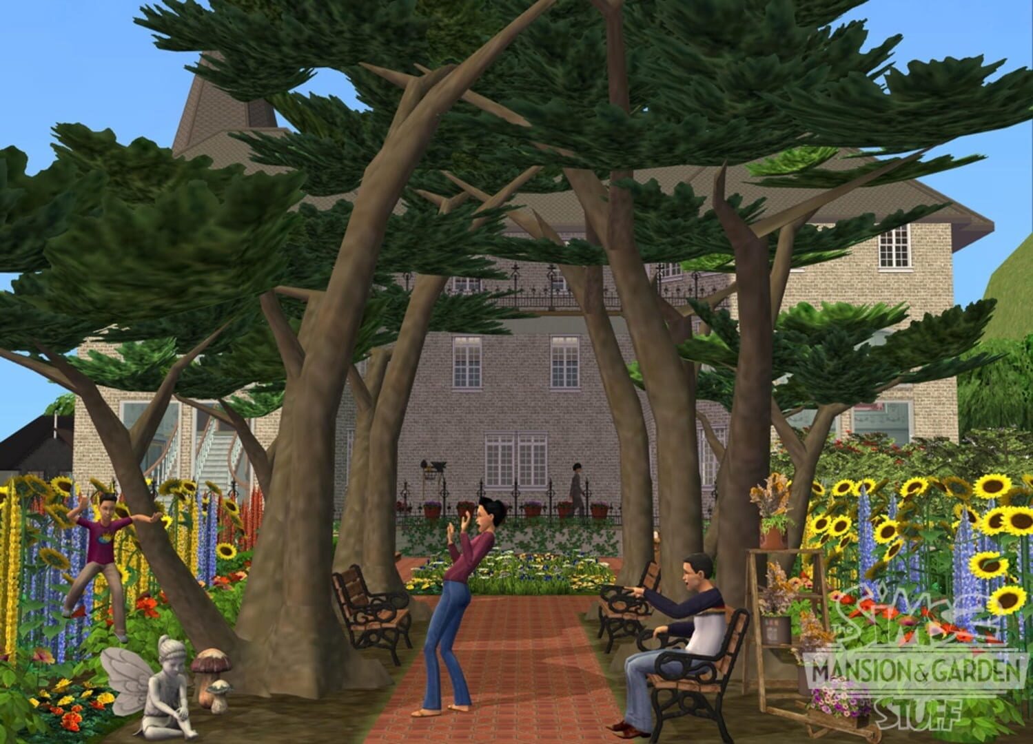 The Sims 2: Mansion & Garden Stuff screenshot 1