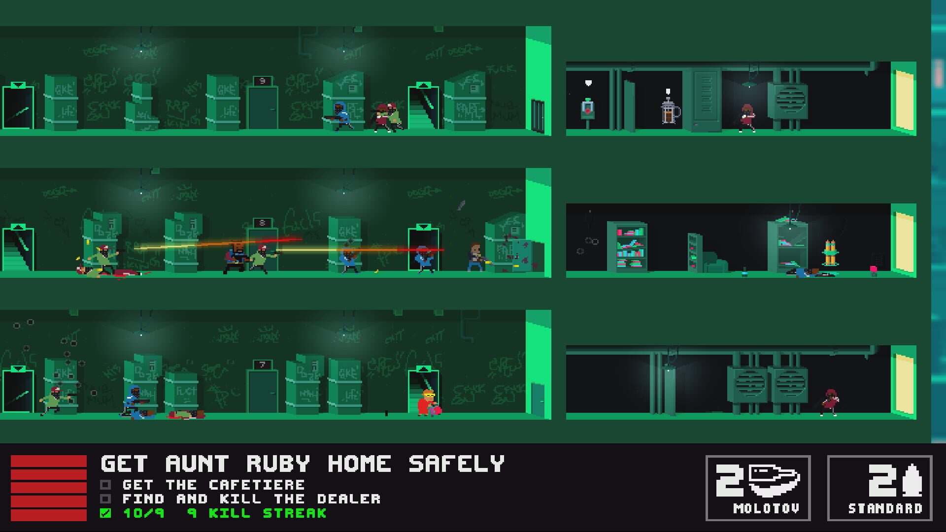 Not a Hero: Super Snazzy Edition screenshot 1