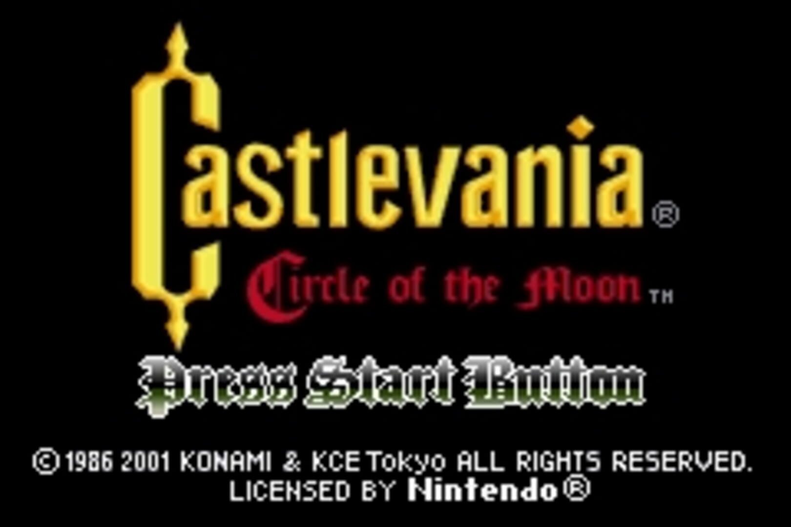 Castlevania: Circle of the Moon screenshot 1