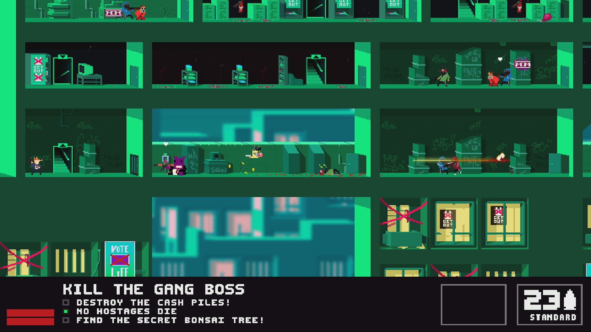 Not a Hero: Super Snazzy Edition screenshot 3