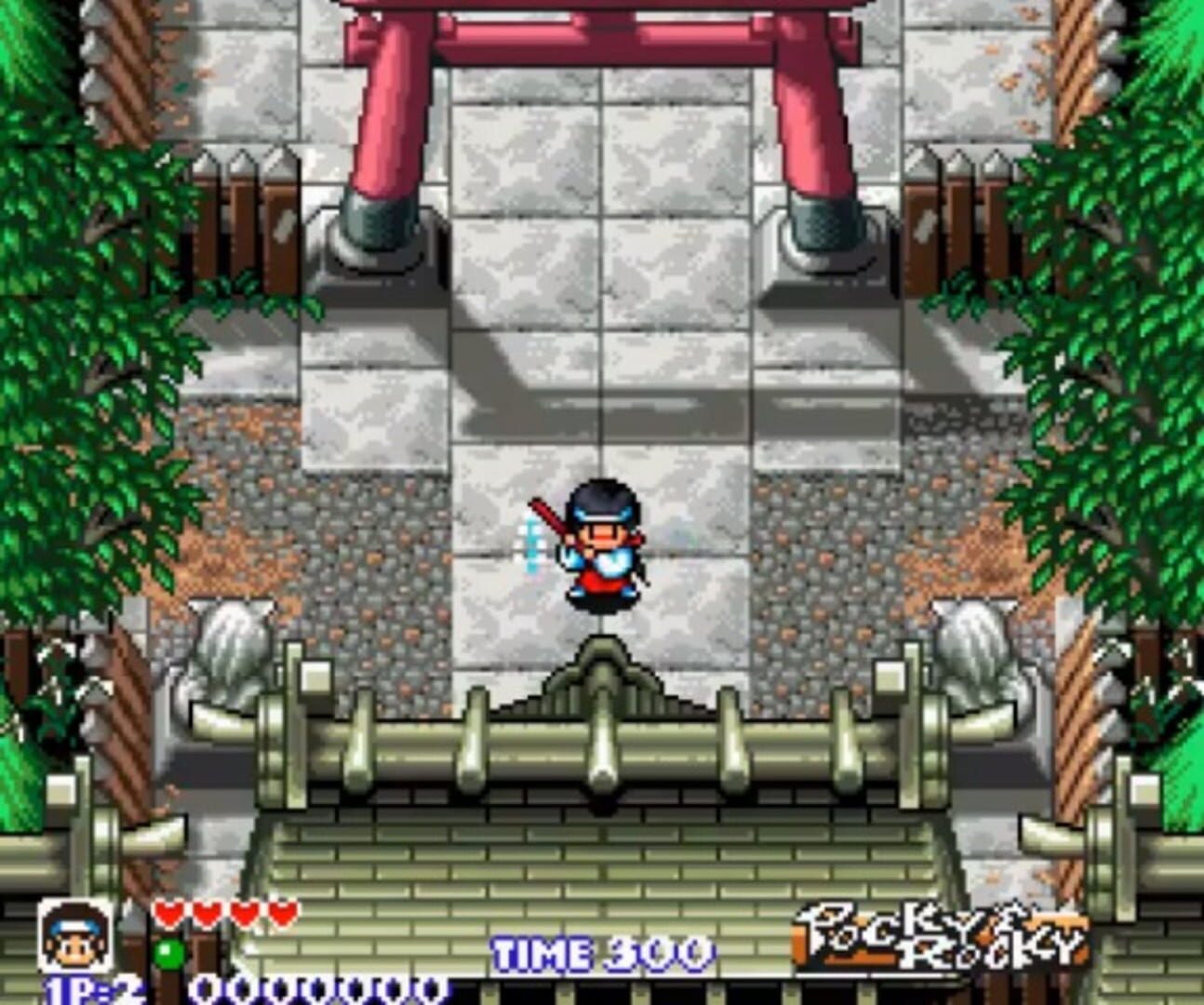 Pocky & Rocky screenshot 2