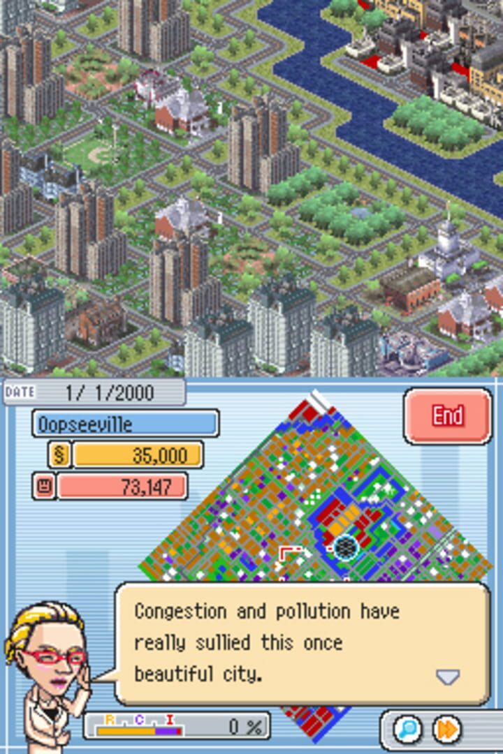 SimCity DS screenshot 7
