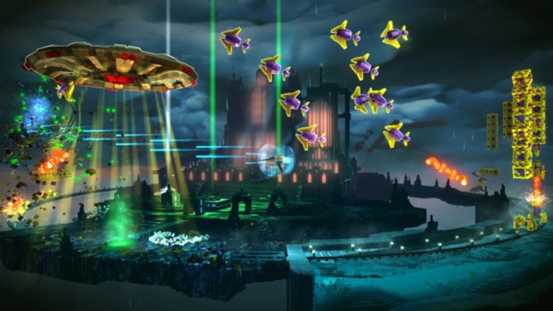 Resogun: Defenders screenshot 1