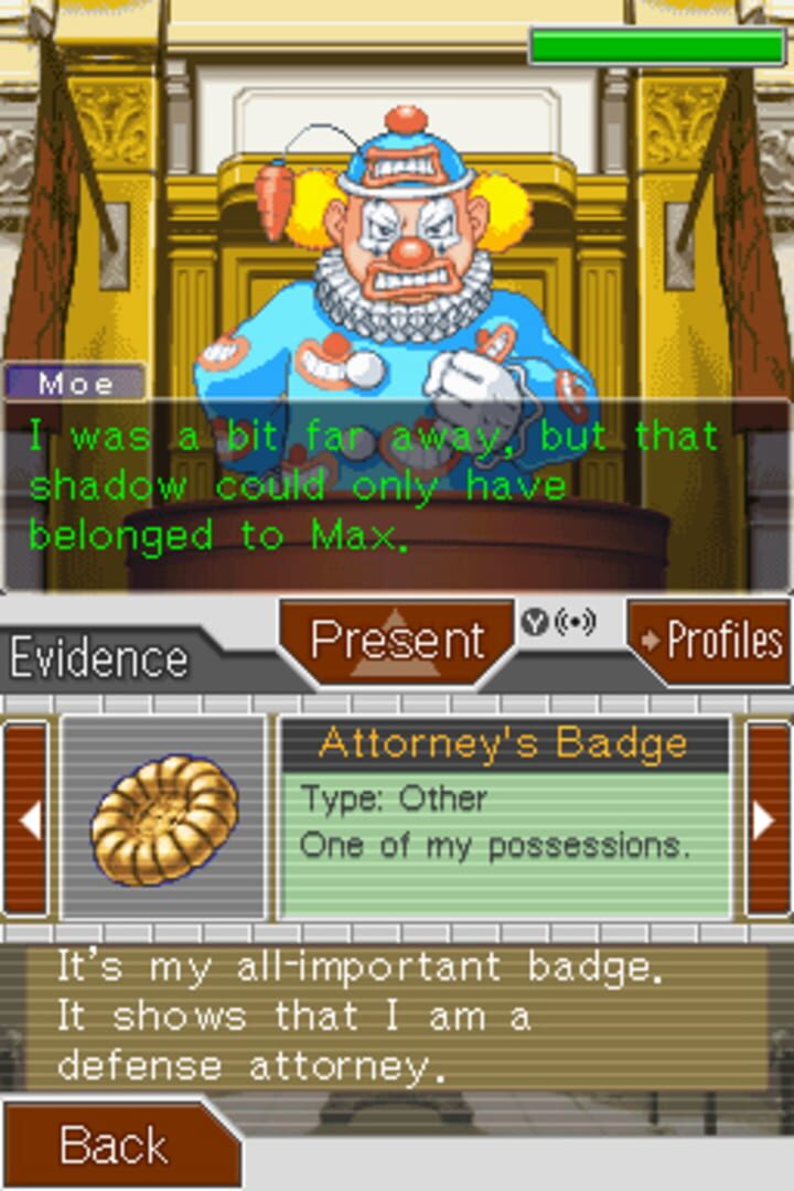 Phoenix Wright: Ace Attorney - Justice for All screenshot 6