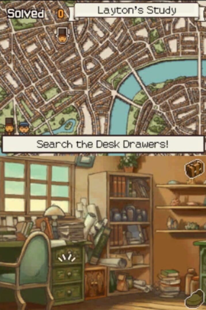 Professor Layton and the Diabolical Box screenshot 4