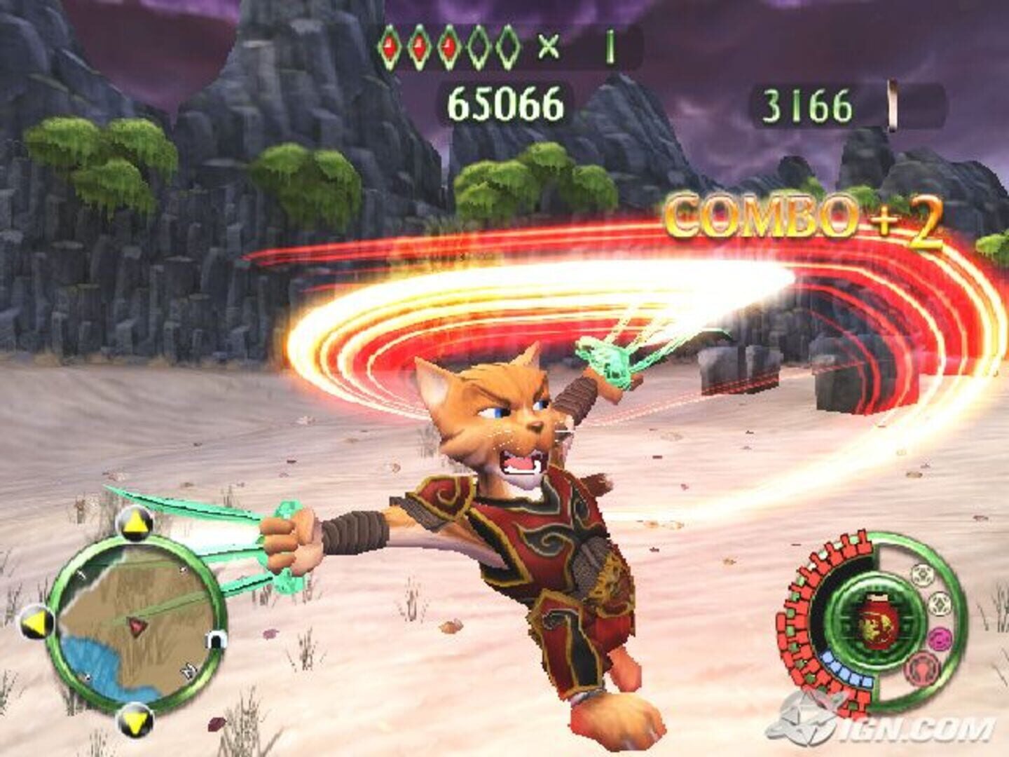 Legend of Kay screenshot 2