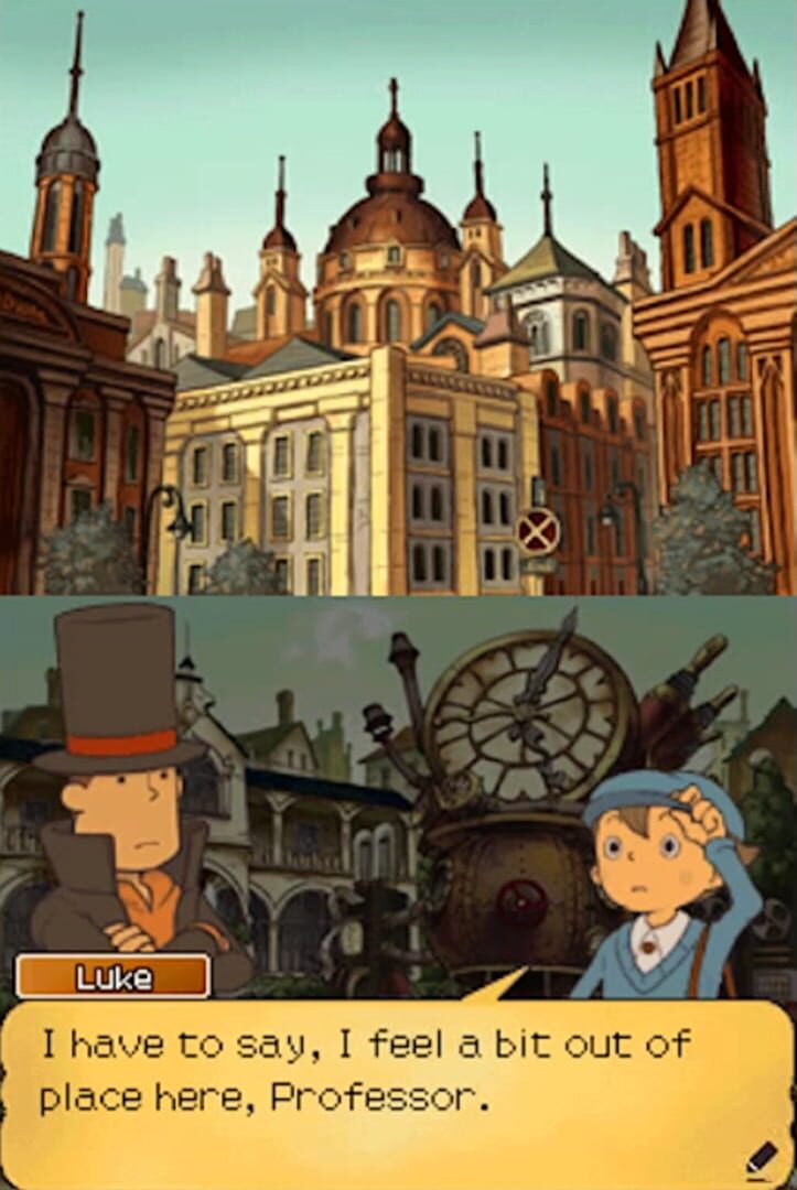Professor Layton and the Unwound Future screenshot 2