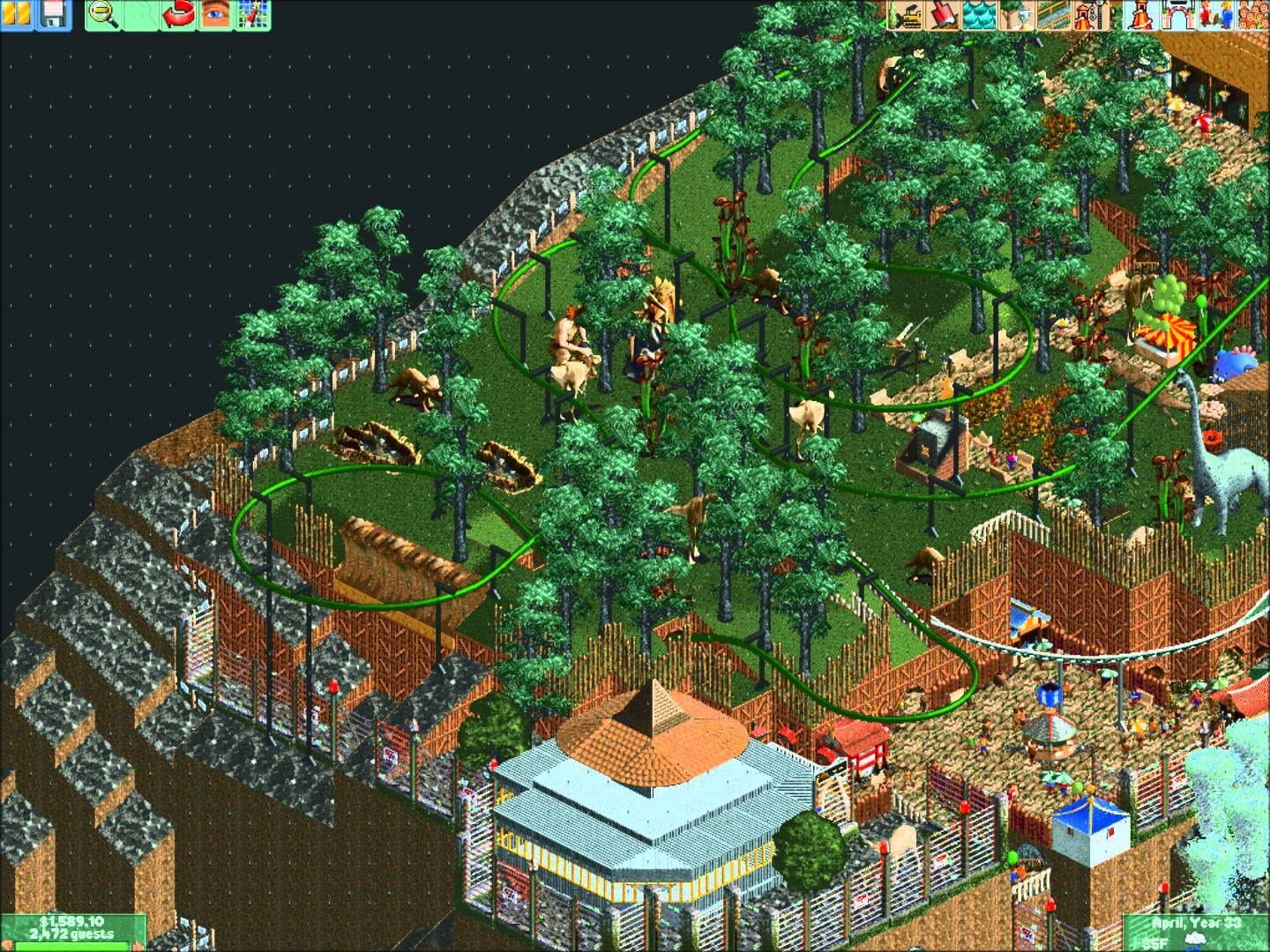 RollerCoaster Tycoon 2: Time Twister screenshot 2