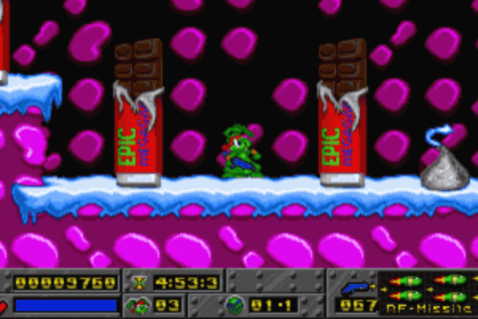 Jazz Jackrabbit: Holiday Hare 1995 screenshot 5