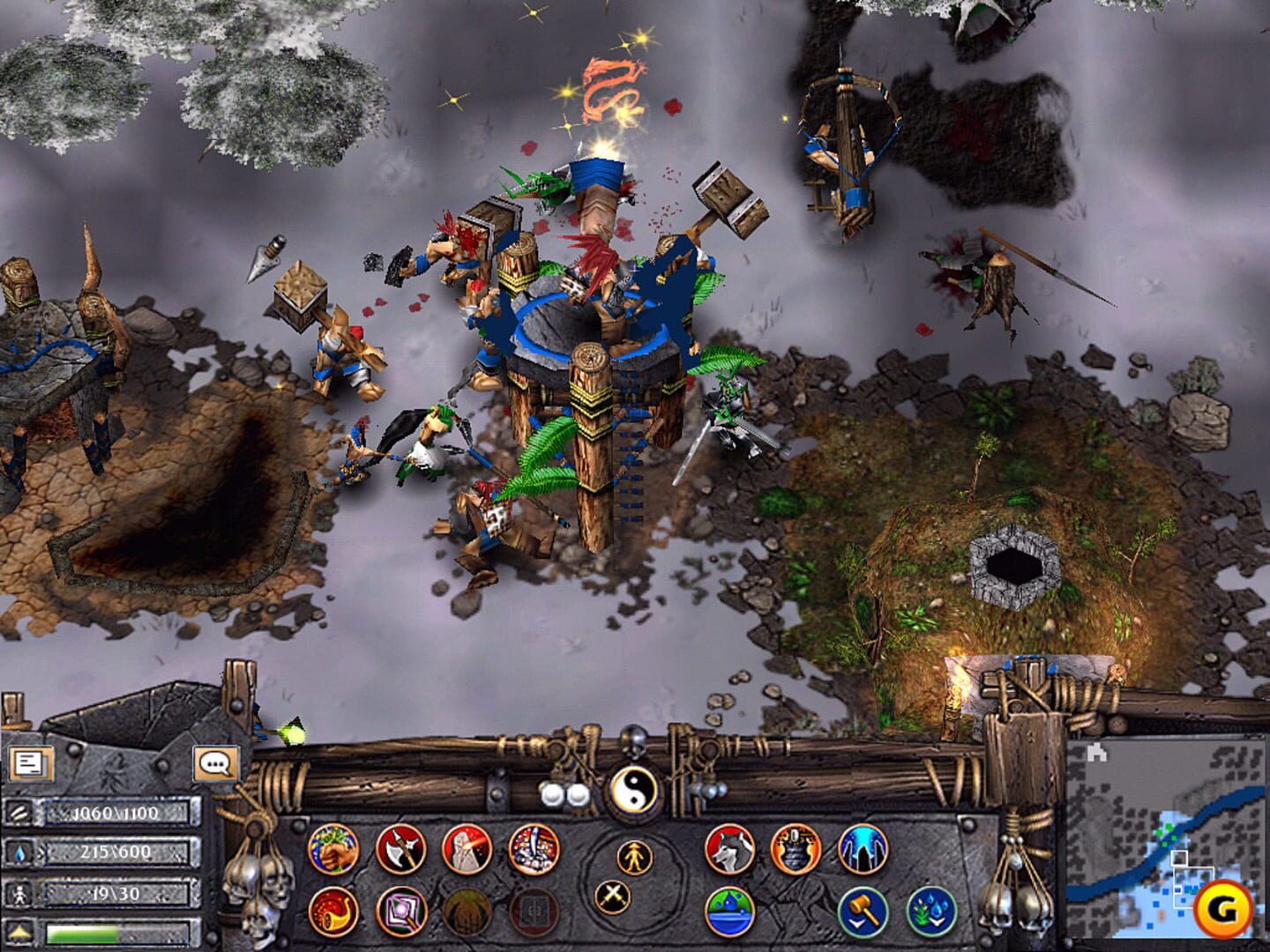 Battle Realms: Winter of the Wolf screenshot 1