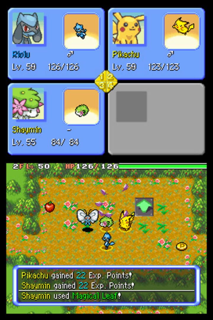 Pokémon Mystery Dungeon: Explorers of Sky screenshot 2