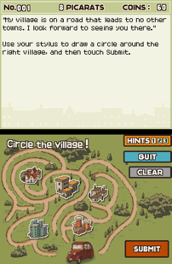 Professor Layton and the Curious Village screenshot 1