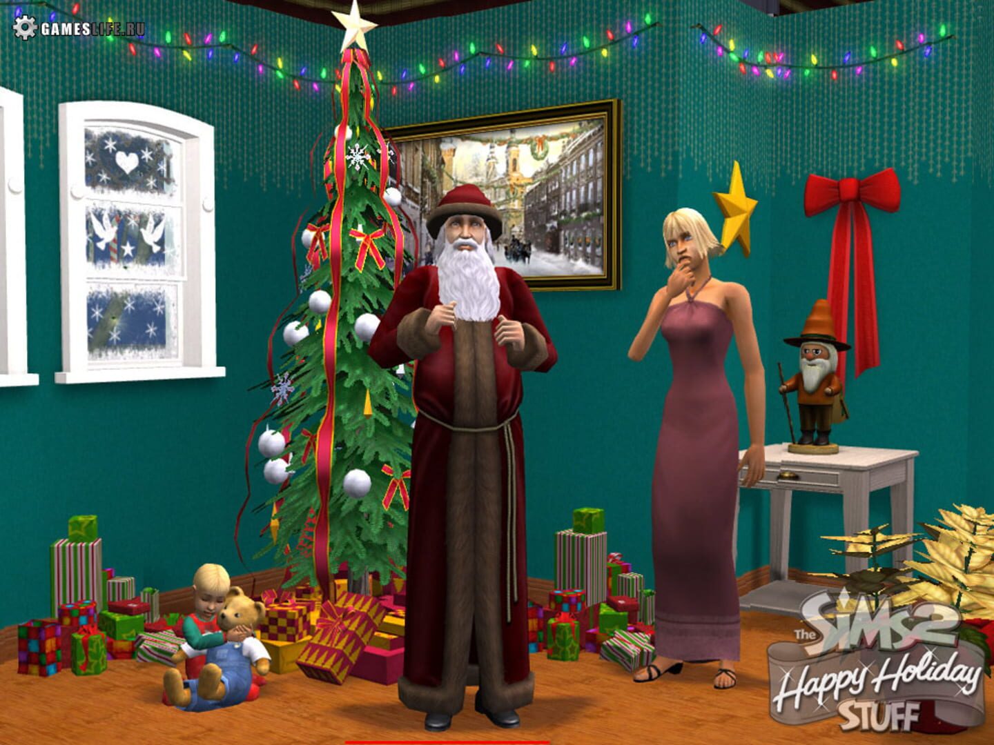 The Sims 2: Happy Holiday Pack screenshot 1
