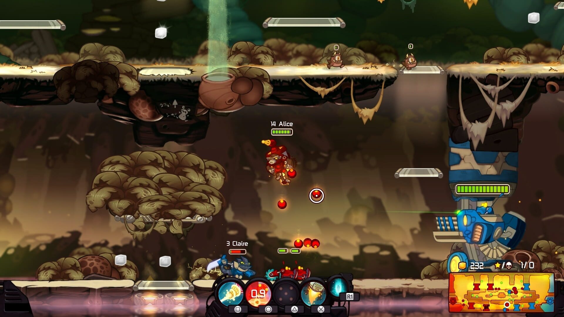 Awesomenauts Assemble! screenshot 2