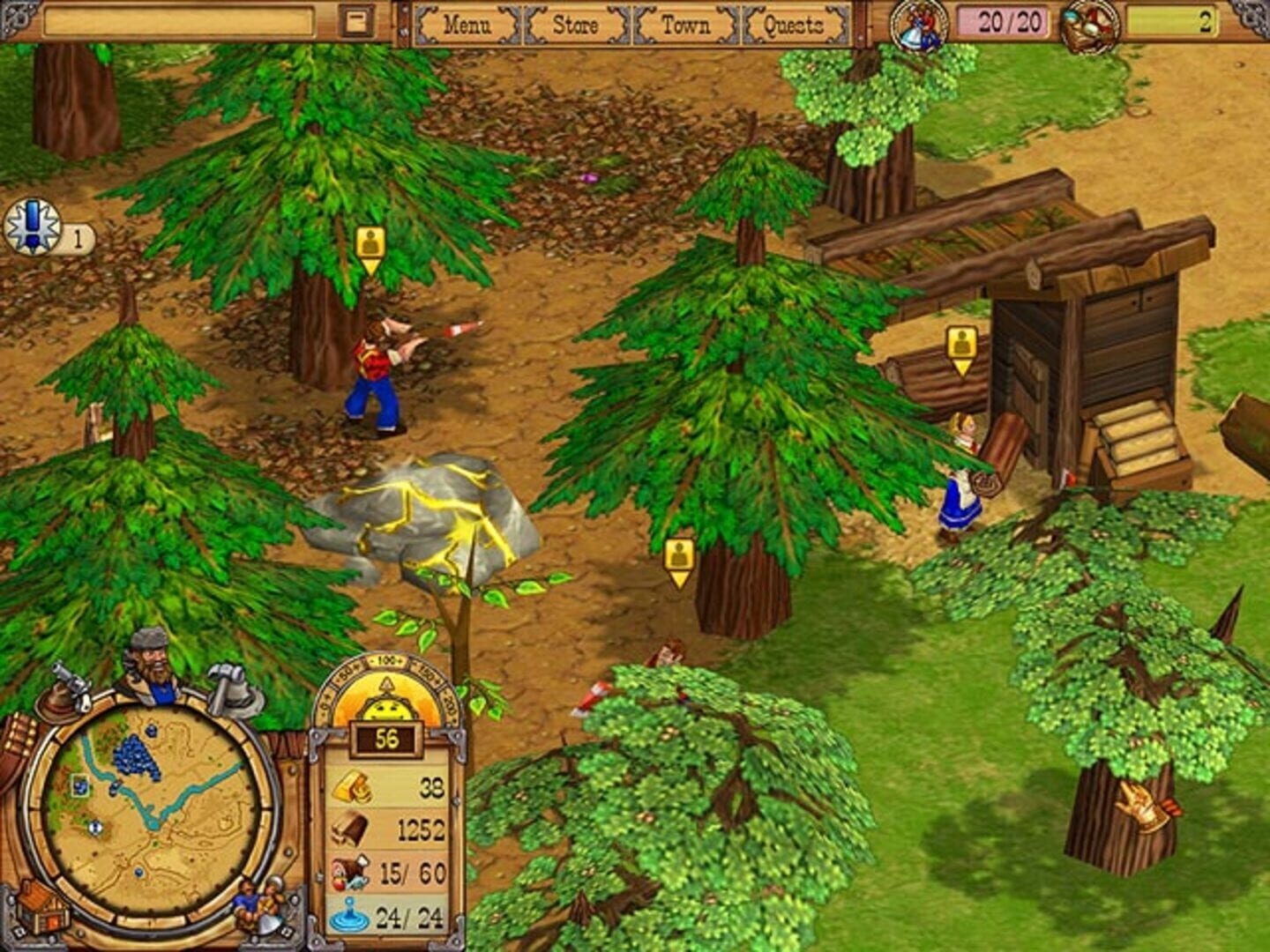Westward II: Heroes of the Frontier screenshot 3
