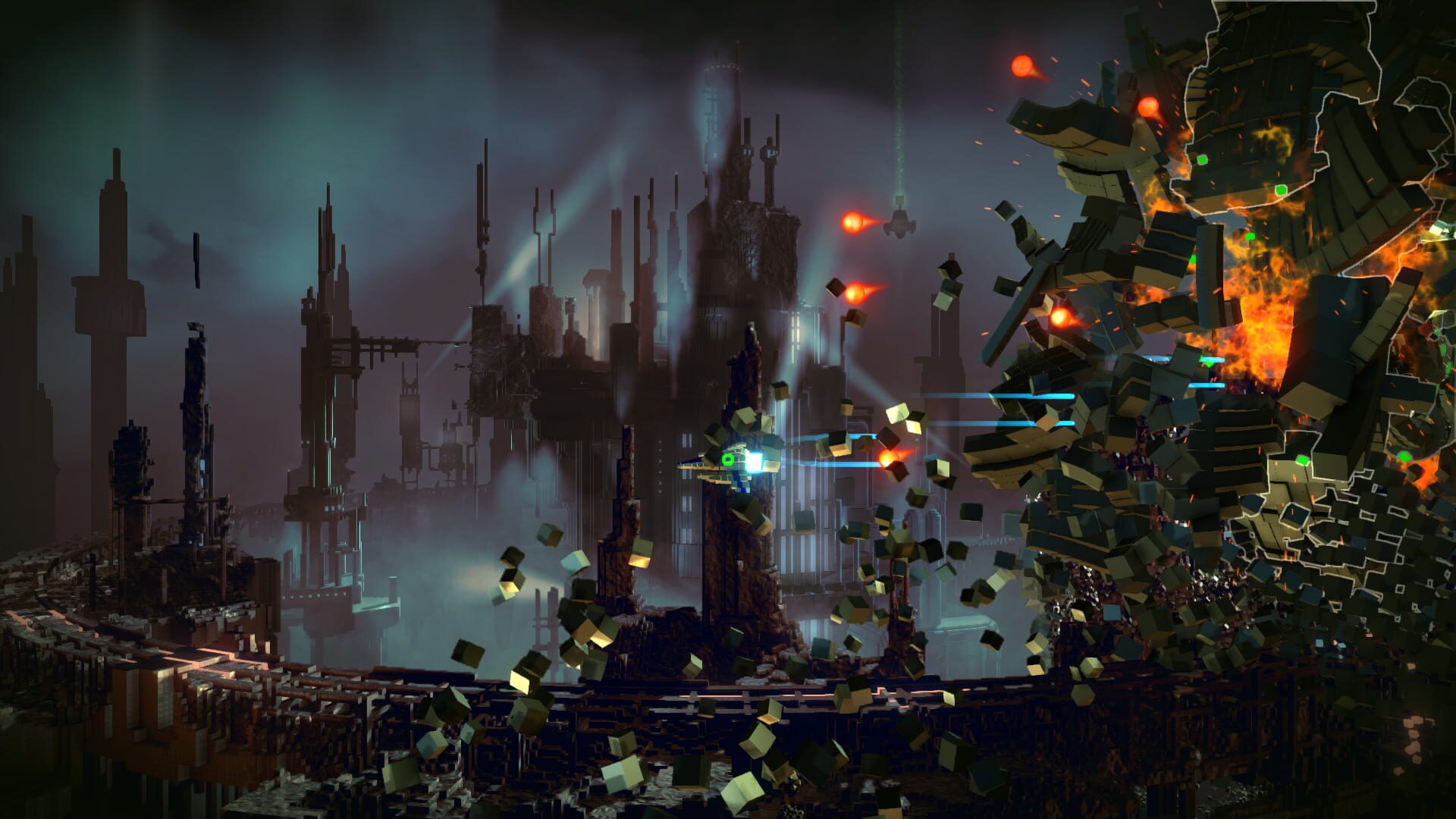 Resogun screenshot 3