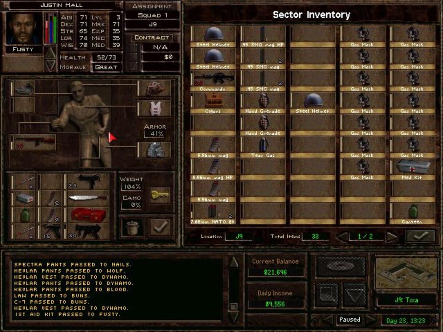 Jagged Alliance 2 screenshot 1