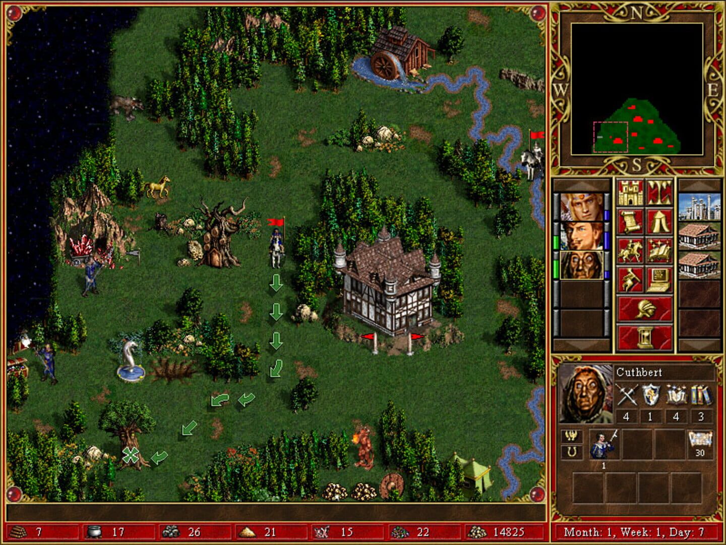 Heroes of Might and Magic III: The Restoration of Erathia screenshot 1