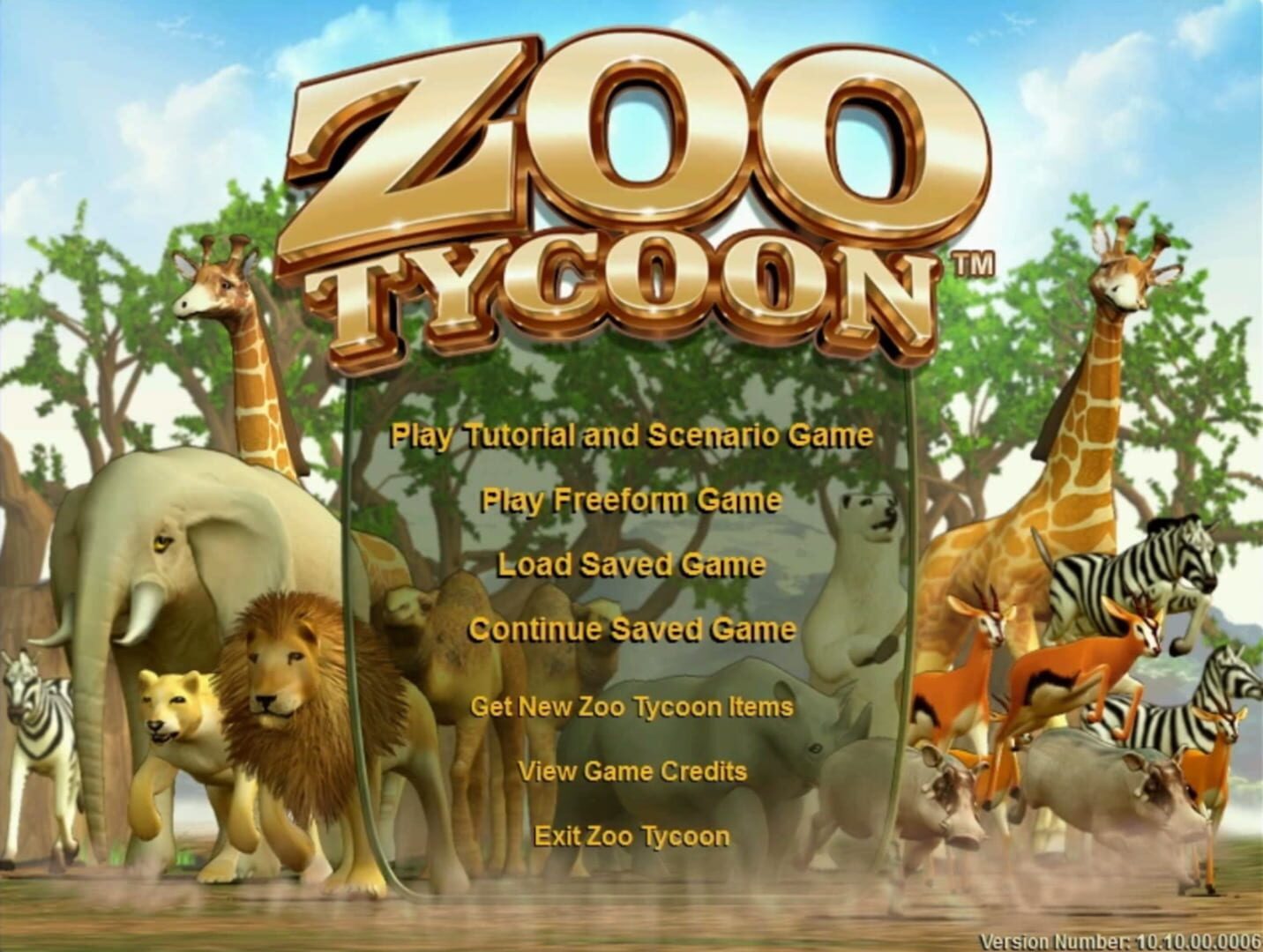Zoo Tycoon screenshot 1