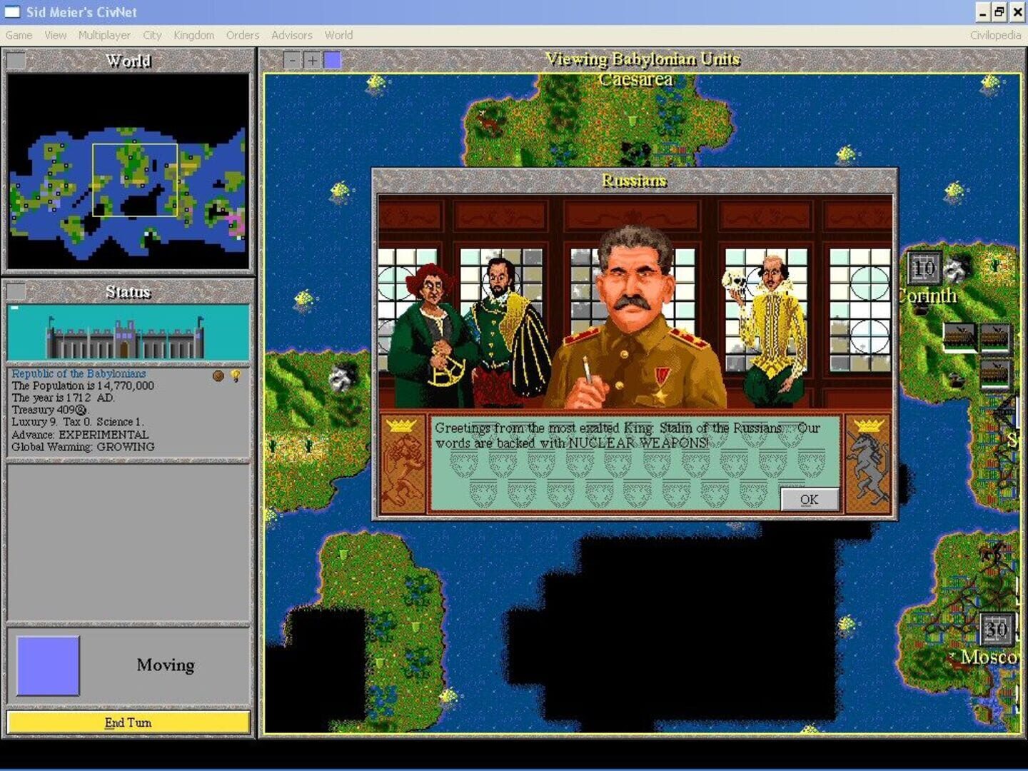 Sid Meier's CivNet screenshot 2