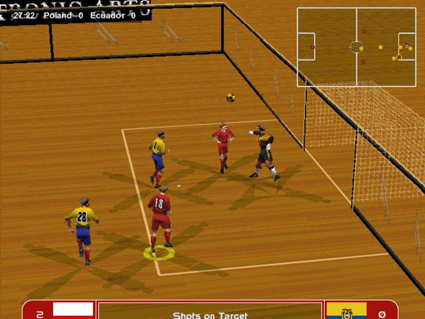 FIFA: Road to World Cup 98 screenshot 1