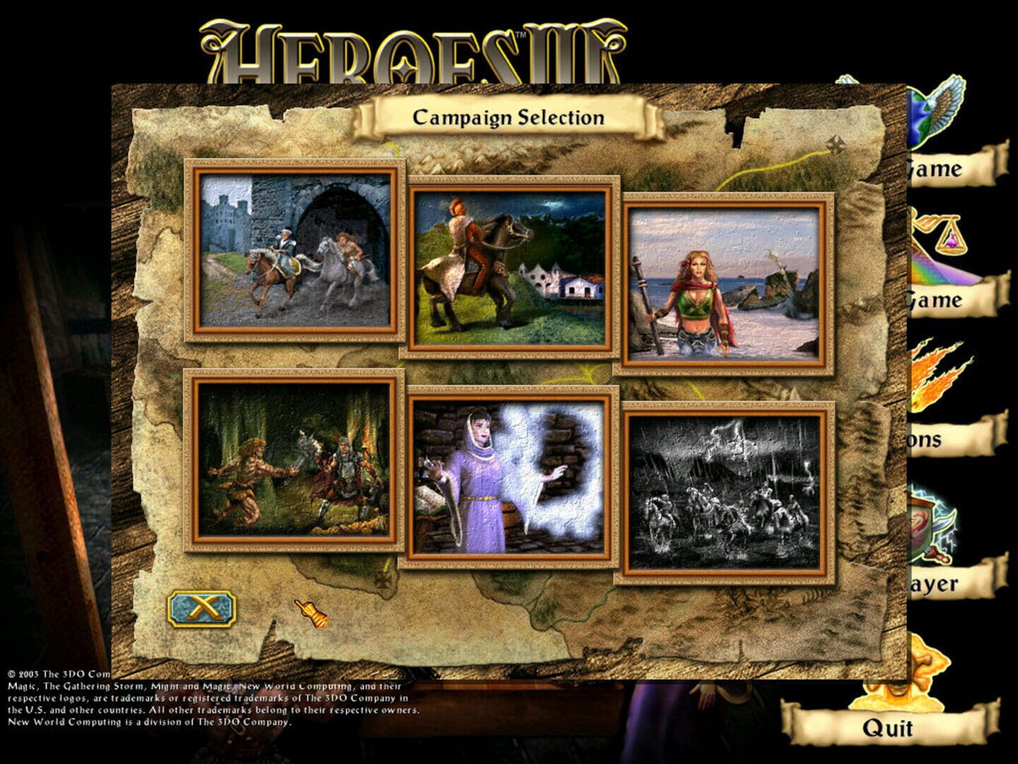 Heroes of Might and Magic IV: The Gathering Storm screenshot 1