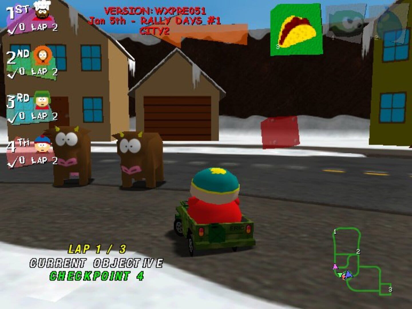 South Park Rally screenshot 1