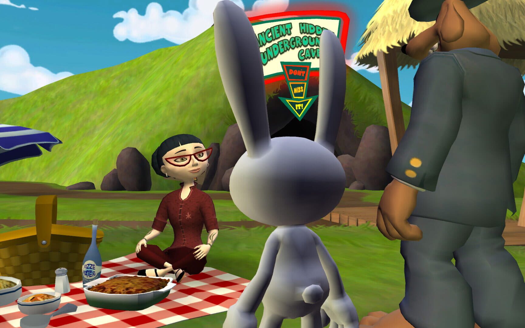 Sam & Max: Beyond Time and Space - Episode 2: Moai Better Blues screenshot 4