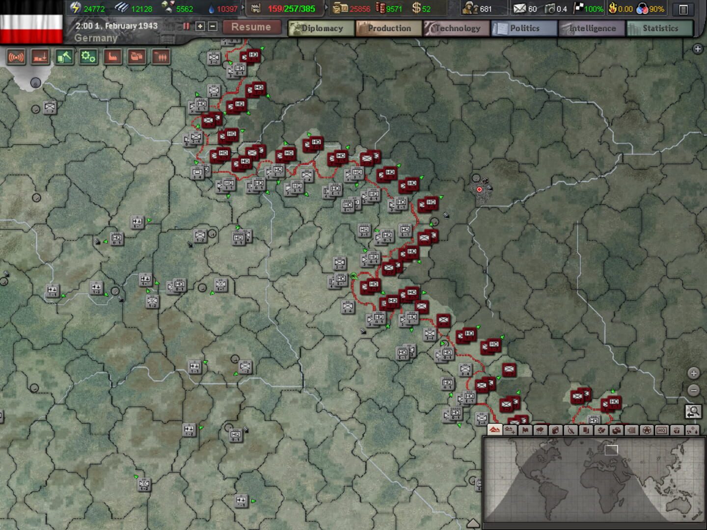 Hearts of Iron III screenshot 5