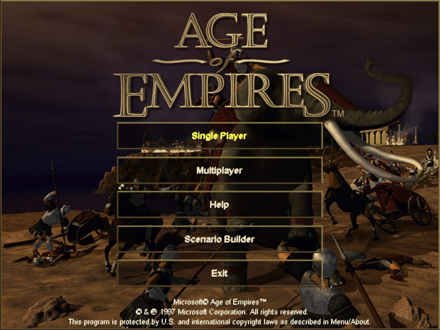 Age of Empires screenshot 1