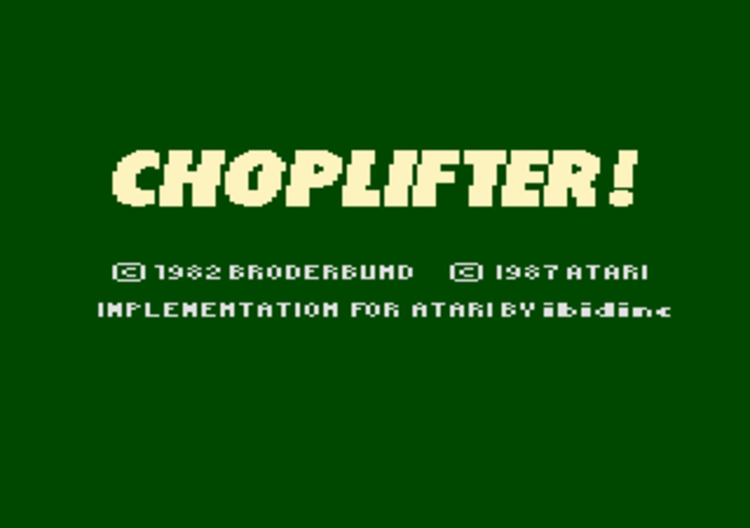 Choplifter! screenshot 1