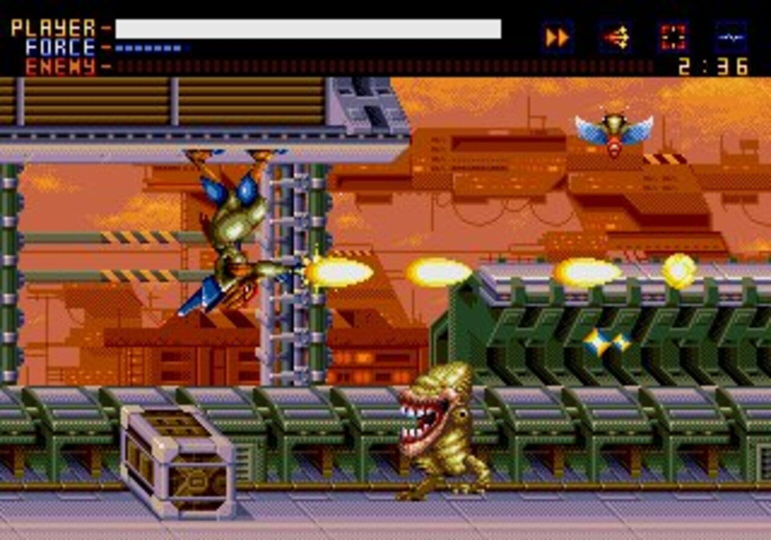 Alien Soldier screenshot 8