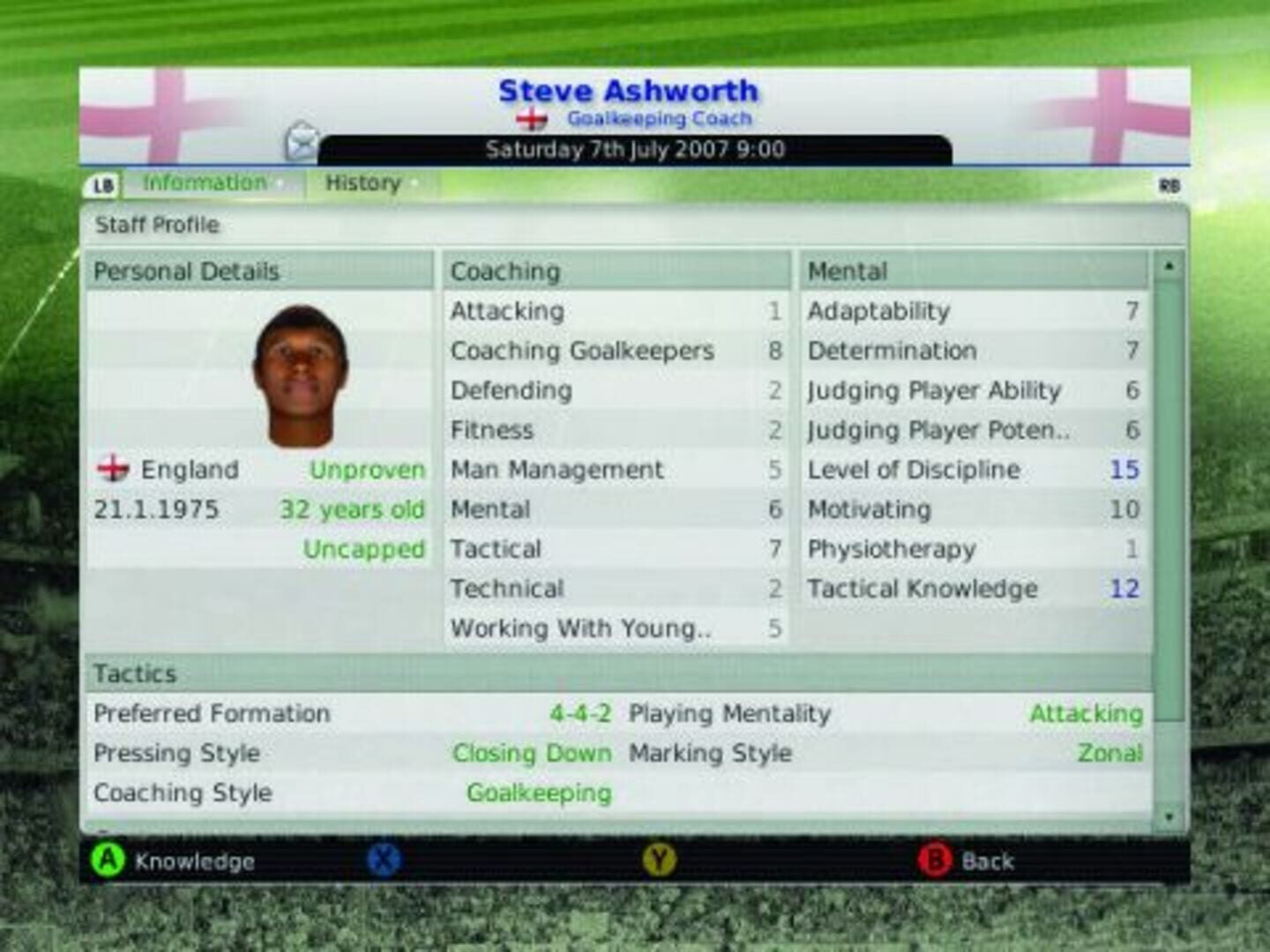 Football Manager 2008 screenshot 1
