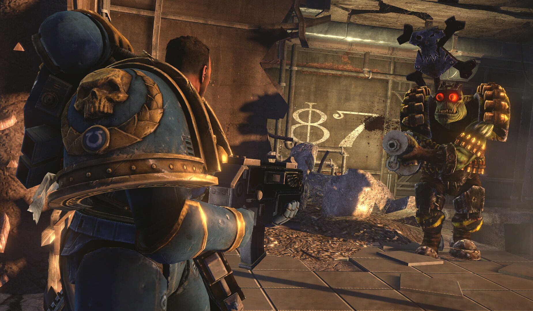 Warhammer 40,000: Space Marine screenshot 1
