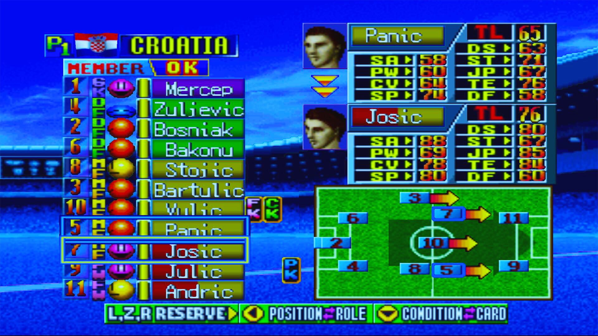 International Superstar Soccer 64 screenshot 4