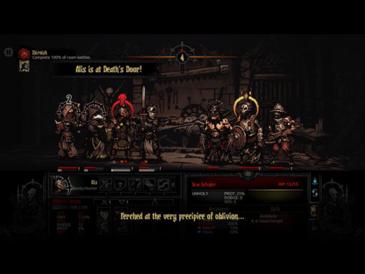 Darkest Dungeon: Tablet Edition screenshot 1