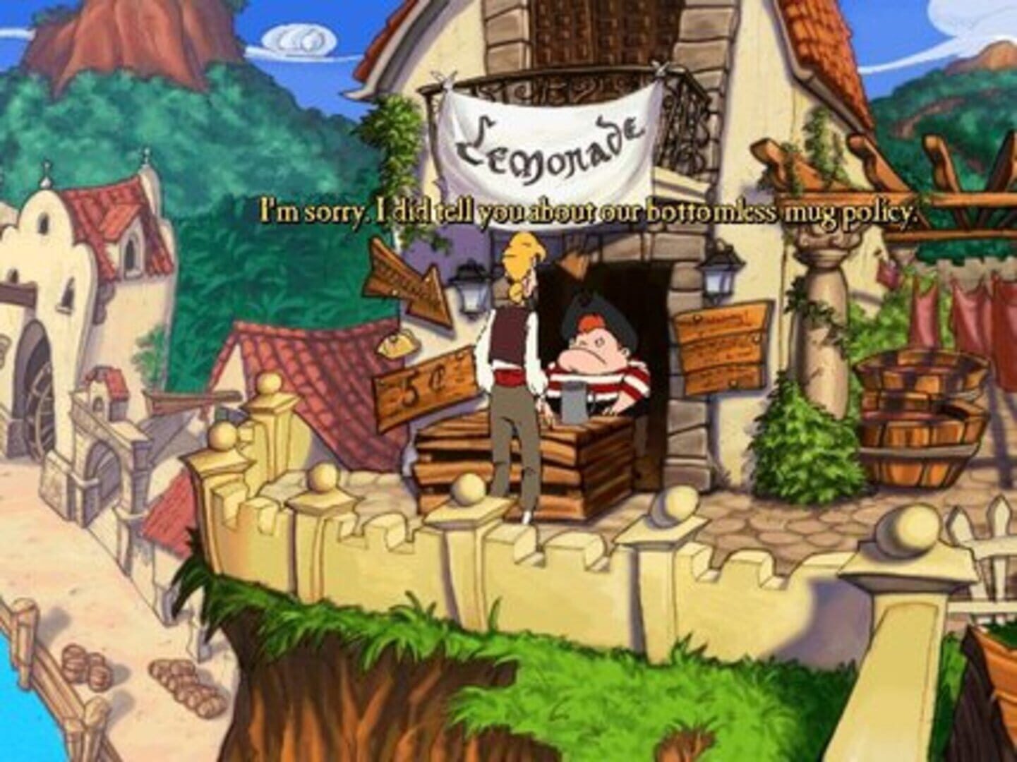 The Curse of Monkey Island screenshot 1