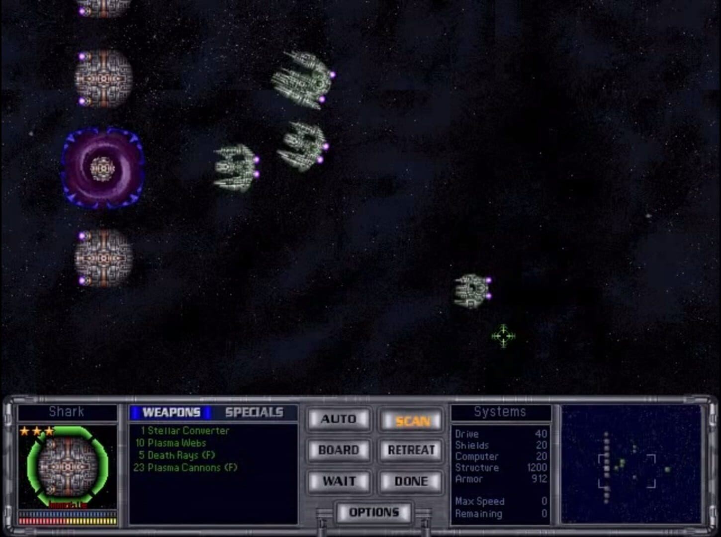Master of Orion II: Battle at Antares screenshot 2