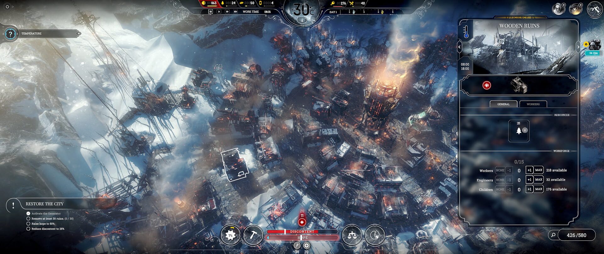 Frostpunk: The Fall of Winterhome screenshot 5