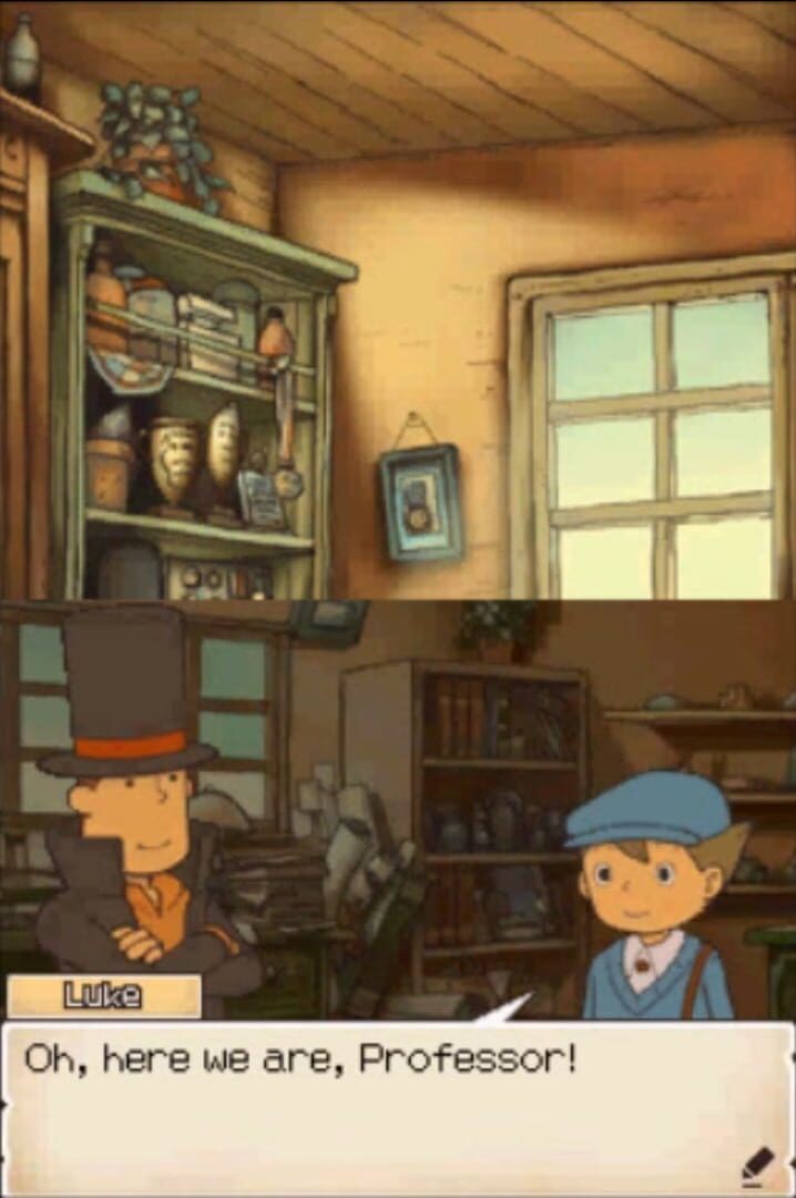 Professor Layton and the Diabolical Box screenshot 3