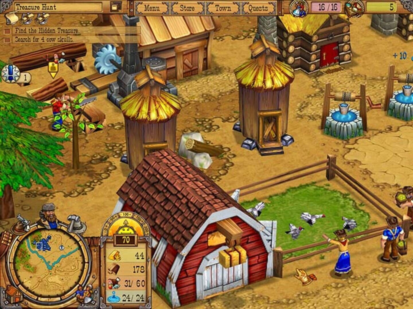Westward II: Heroes of the Frontier screenshot 2