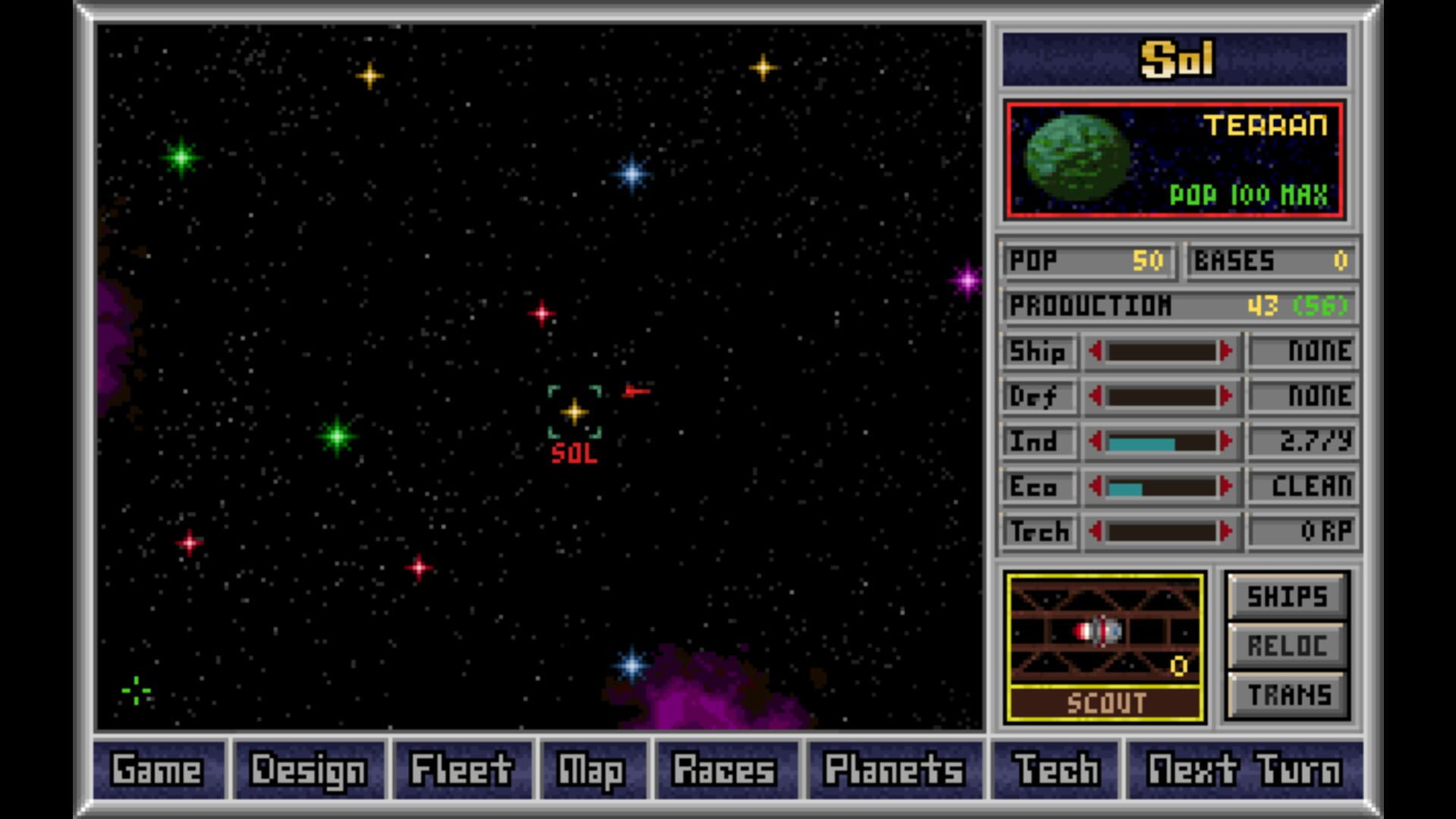 Master of Orion screenshot 2
